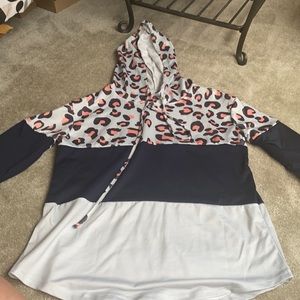 Long sleeve Fashion Hoodie.